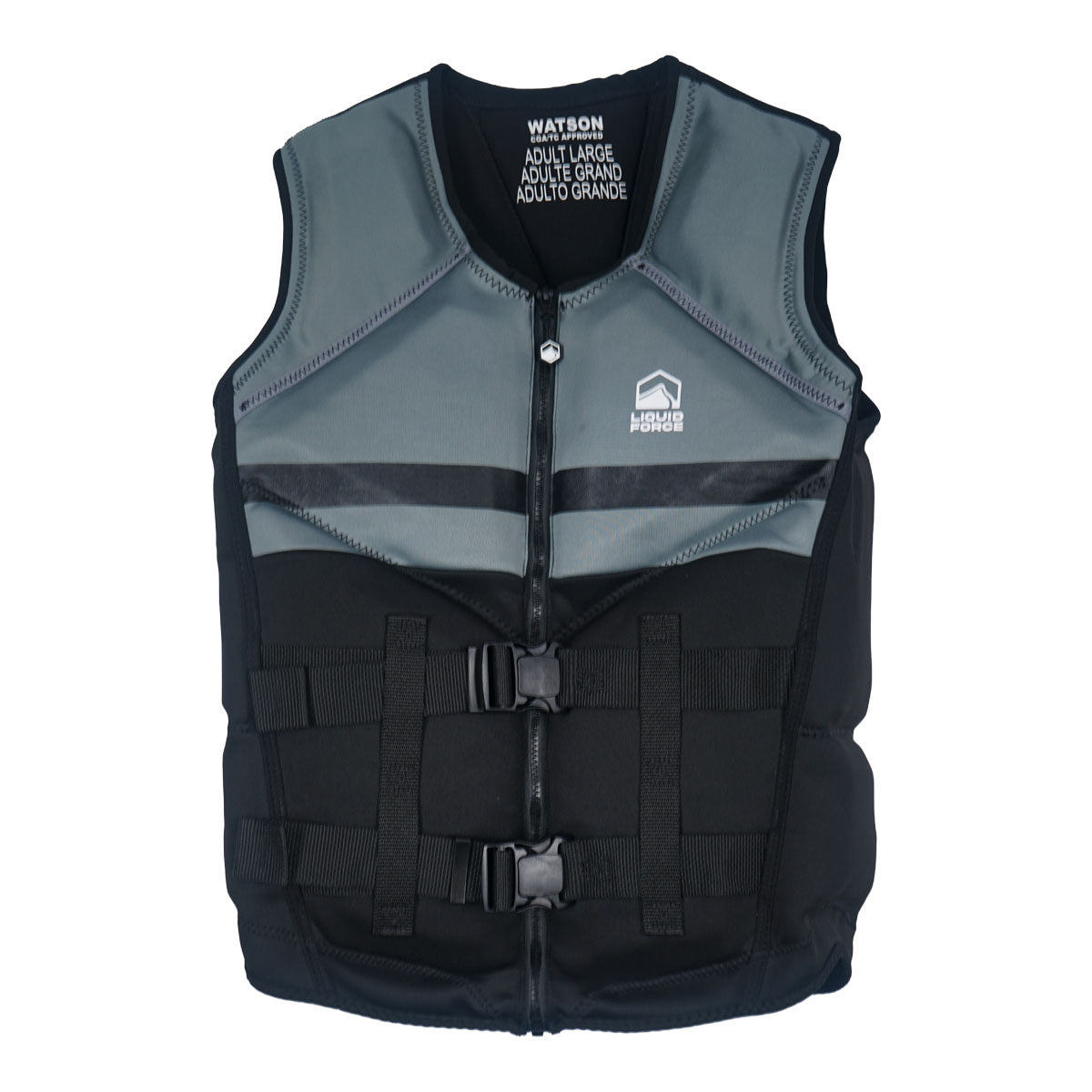 Liquid Force Watson CGA Life Jacket in Charcoal/Black