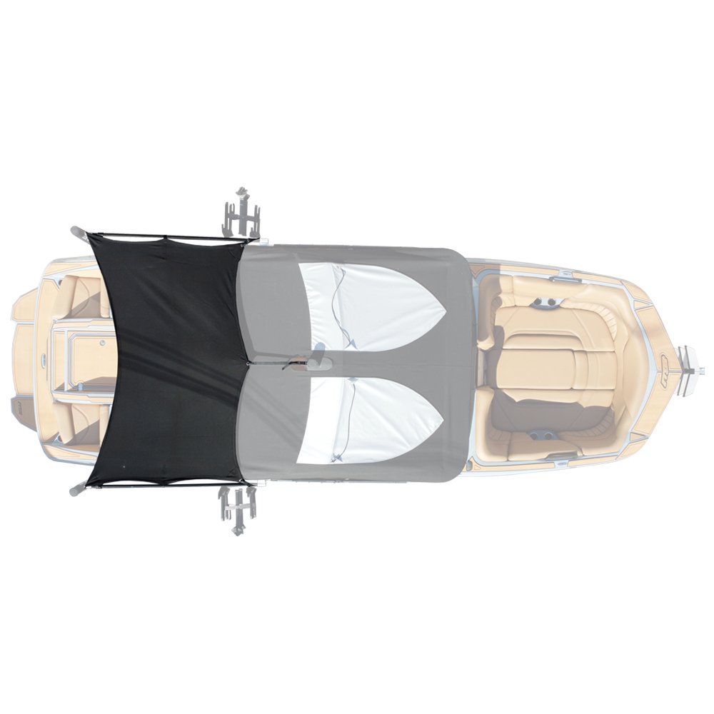 5' Folding Canopy Mounted Shade Sail, 83"-85" Wide - BoardCo