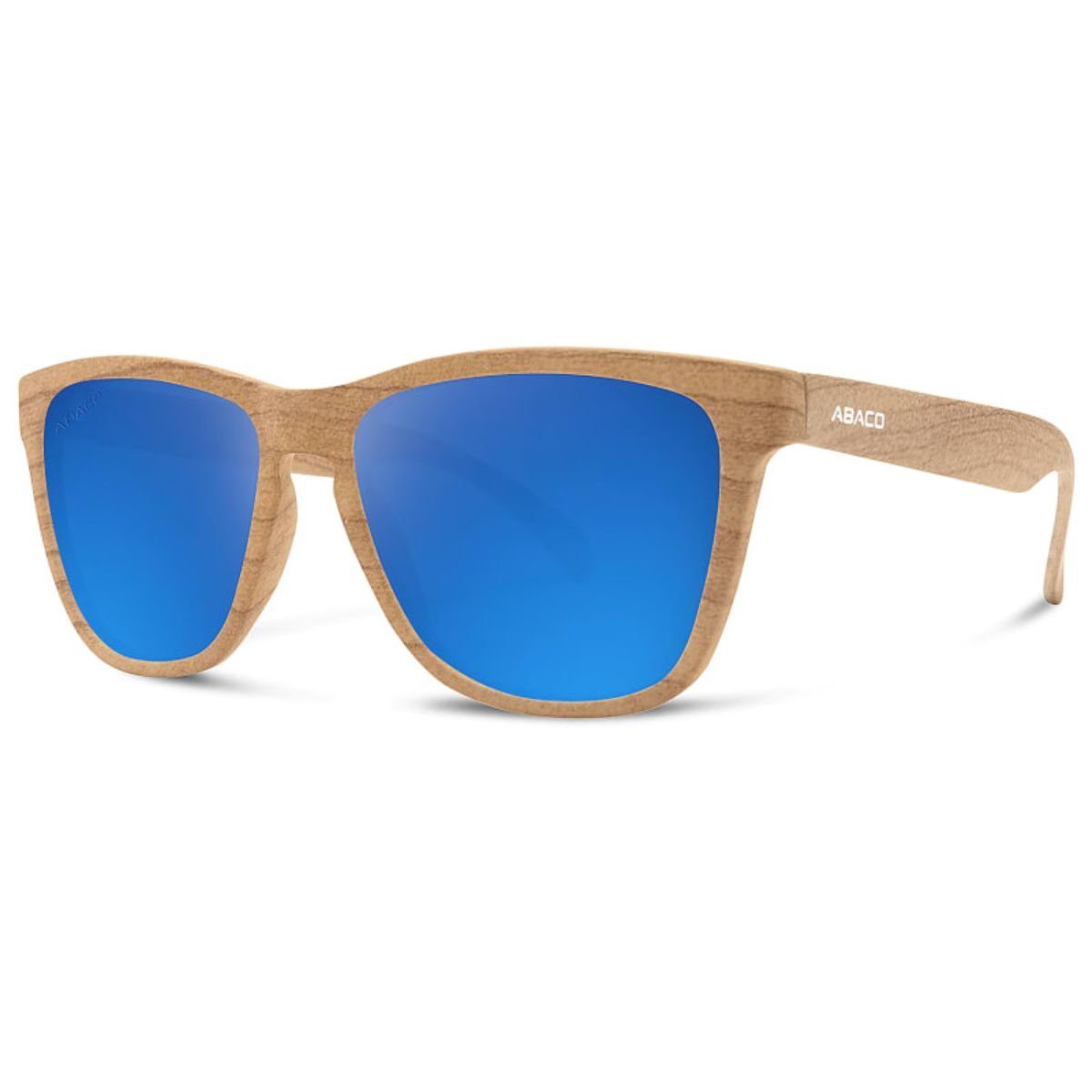 Abaco Dockside Sunglasses in Grey Wood/Deep Blue - BoardCo