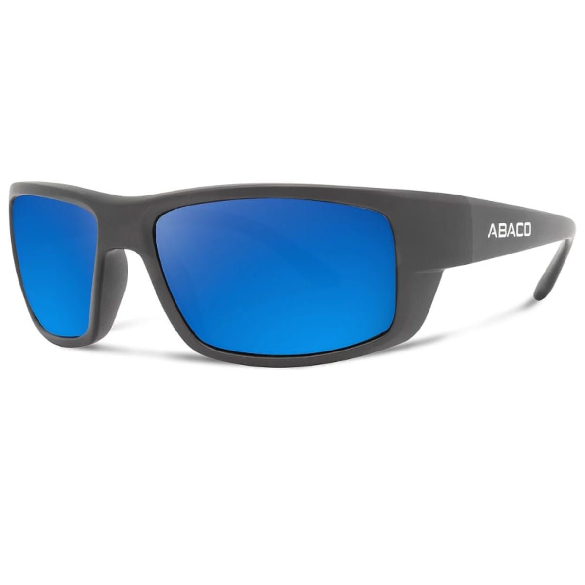 Abaco Edgewater Sunglasses in Matte Black Deep Blue