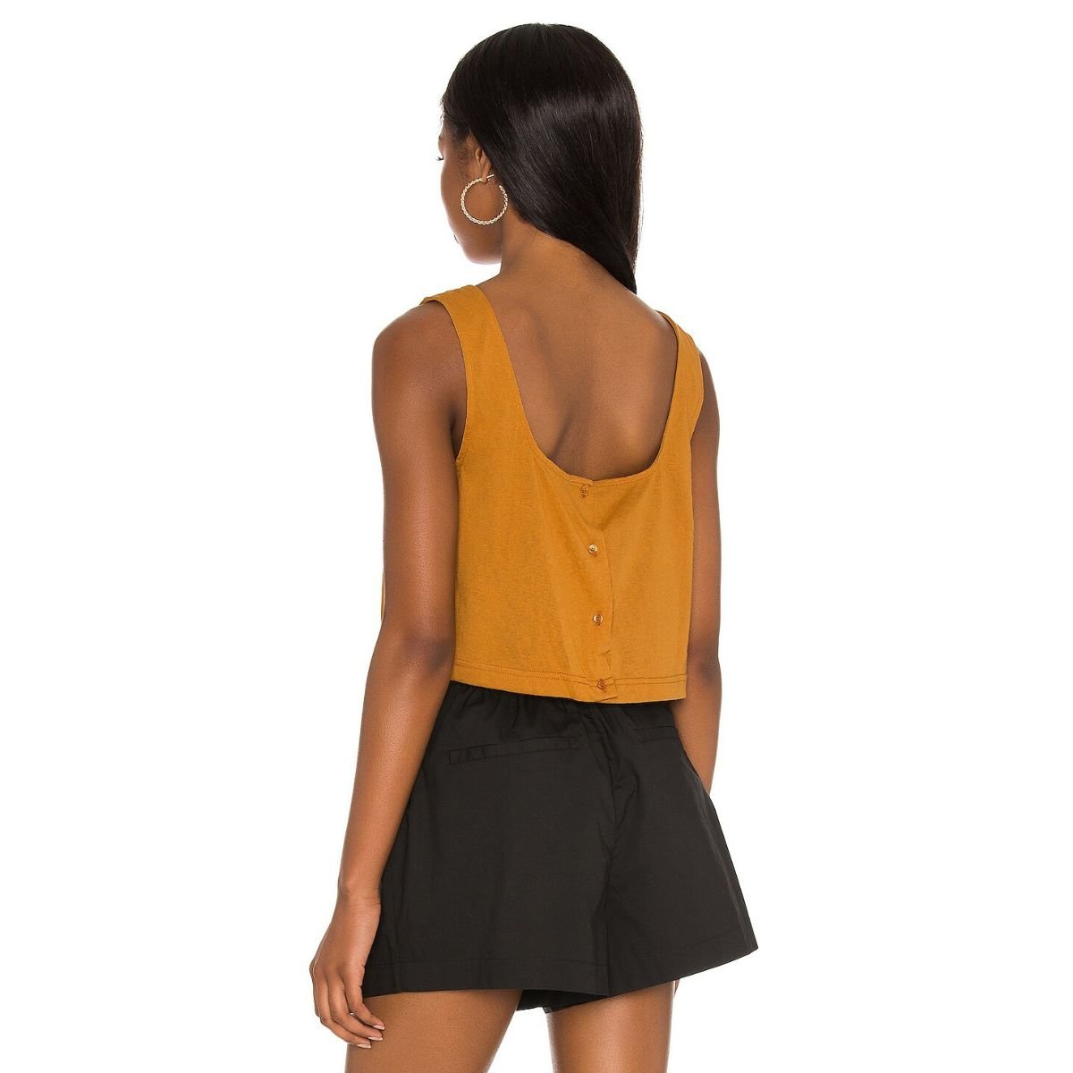 Amuse Society Salma Knit Tank in Amber Light - BoardCo