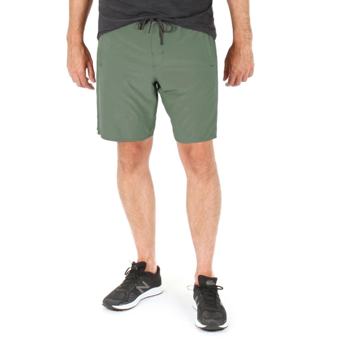 ANETIK Men's Rise Active Short in Dark Olive - BoardCo