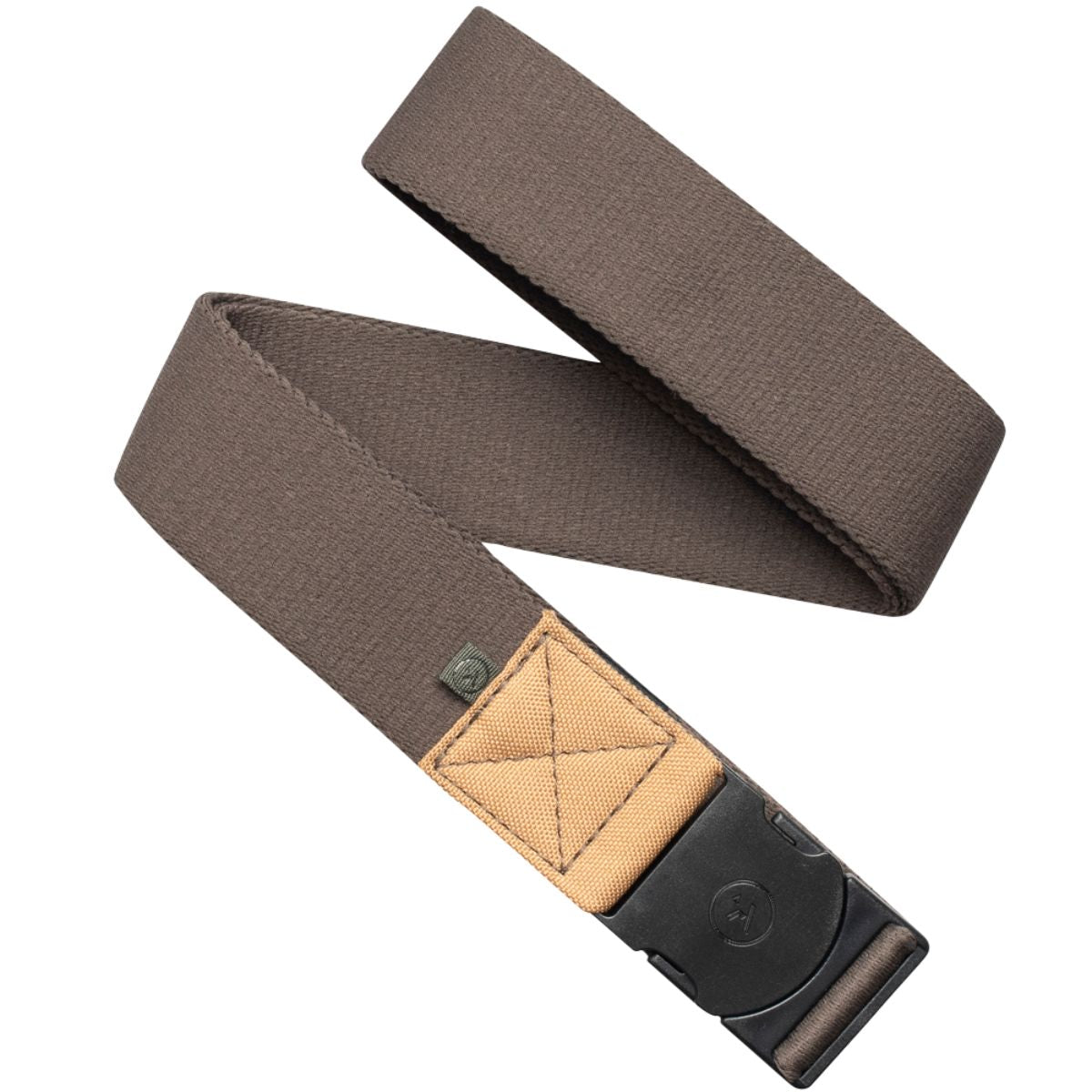 Arcade Ridge Belt in Medium Brown/Ivy Green - BoardCo