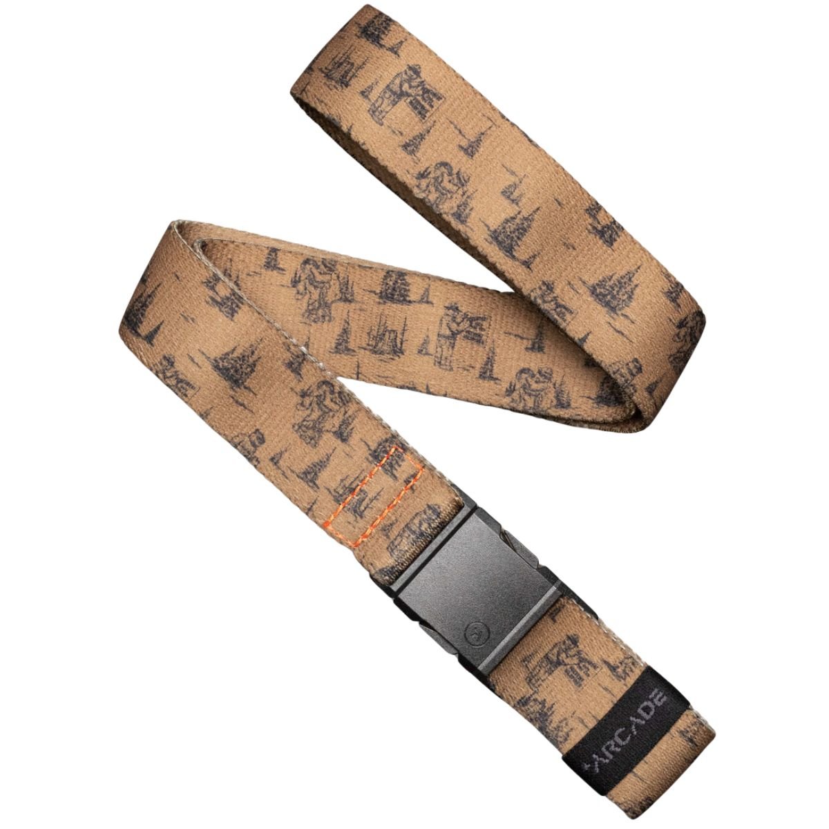 Arcade Smokey Bear Camp Slim Belt in Tumbleweed - BoardCo