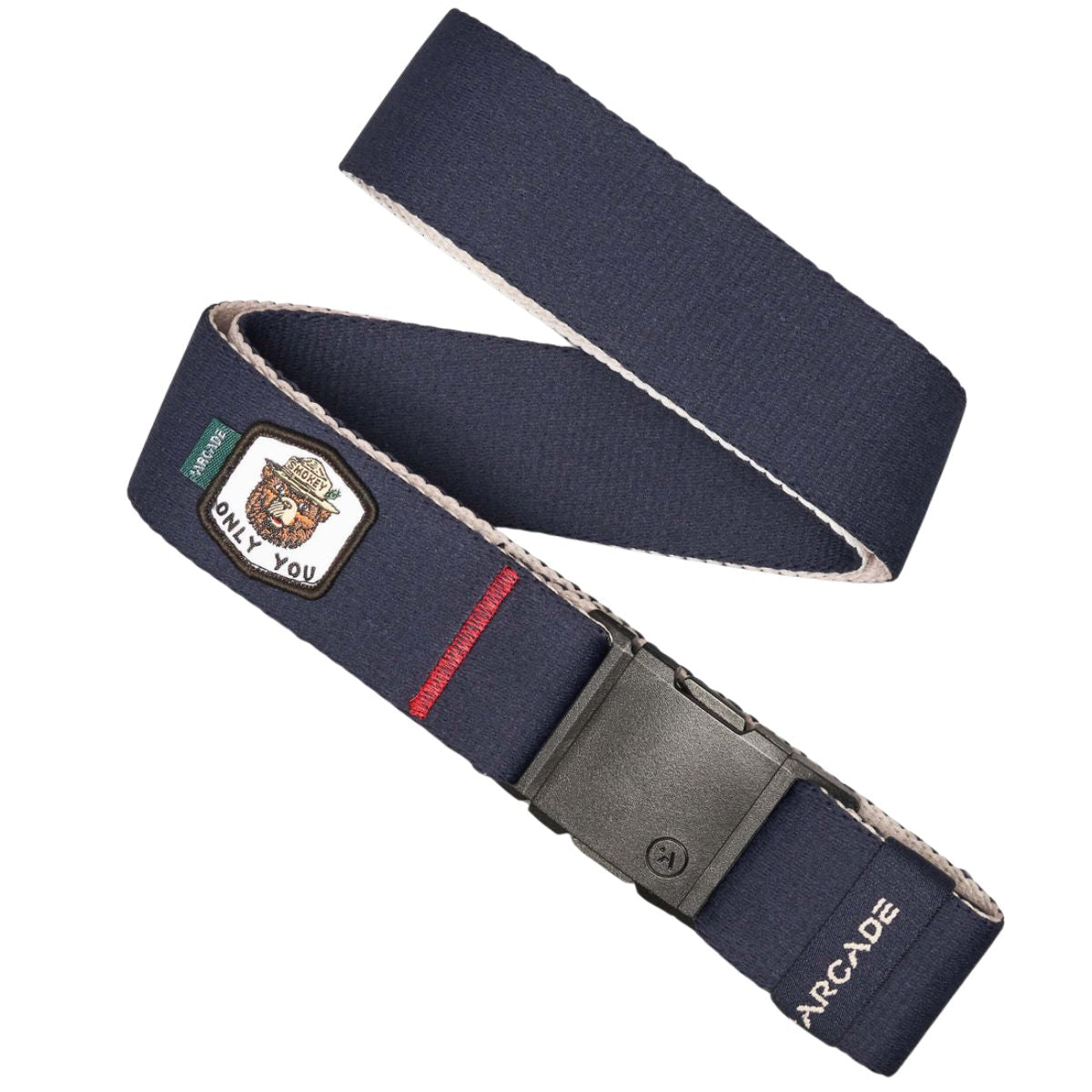 camping belt Arcade Smokey Bear Geo Camp Belt in Navy – BoardCo