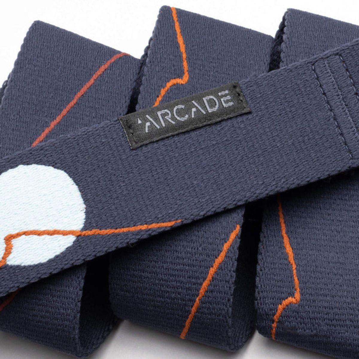 Arcade Swell Belt in Navy/Vermilion - BoardCo