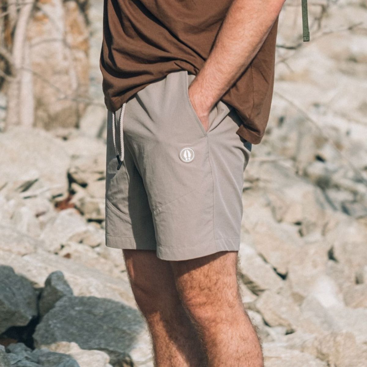 Bearded Goat Rover Short in Moonrock - BoardCo
