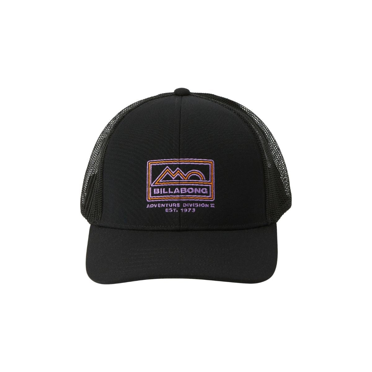 Billabong A/Div Walled Trucker Hat in Black