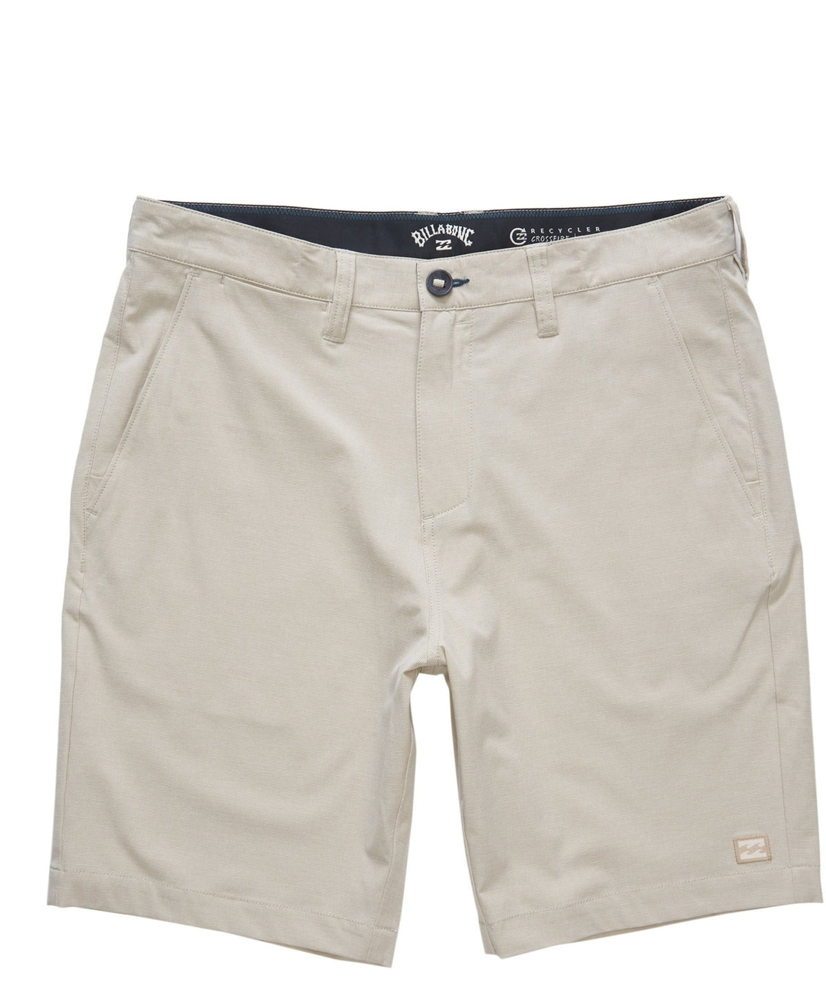 Billabong Crossfire Mid Submersible 19" Hybrid Shorts in Moon - BoardCo