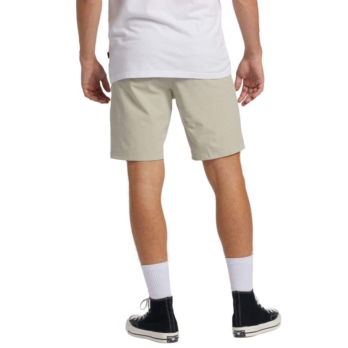 Billabong Crossfire Submersible Hybrid Shorts in Khaki - BoardCo