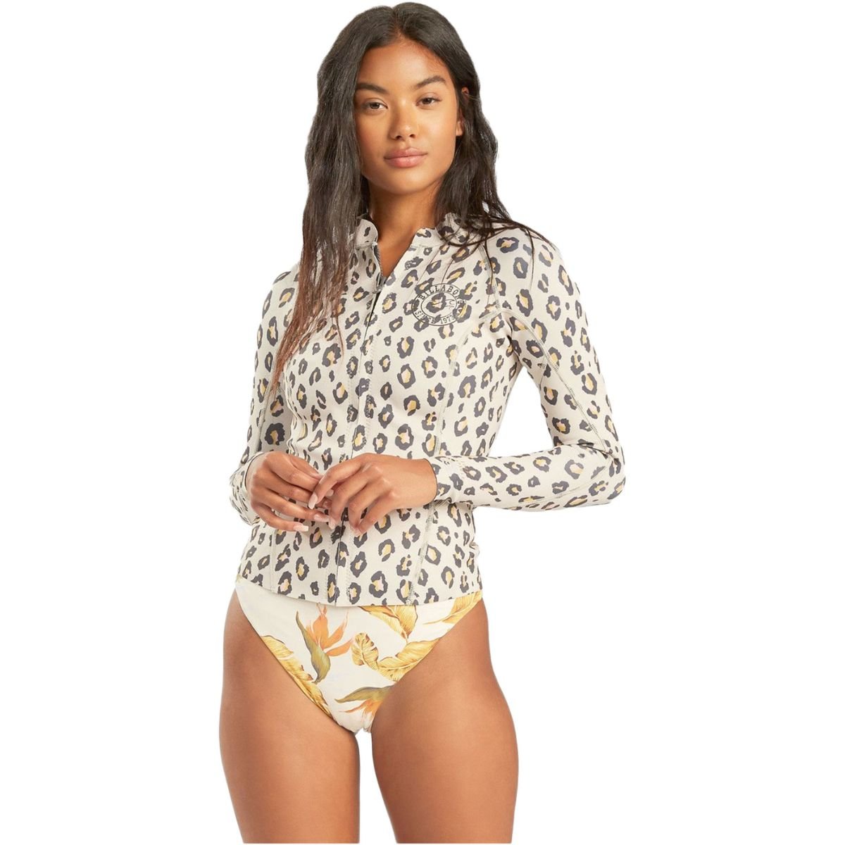 Billabong Girls 1mm Peeky Wetsuit Jacket in Sweet Sands - BoardCo