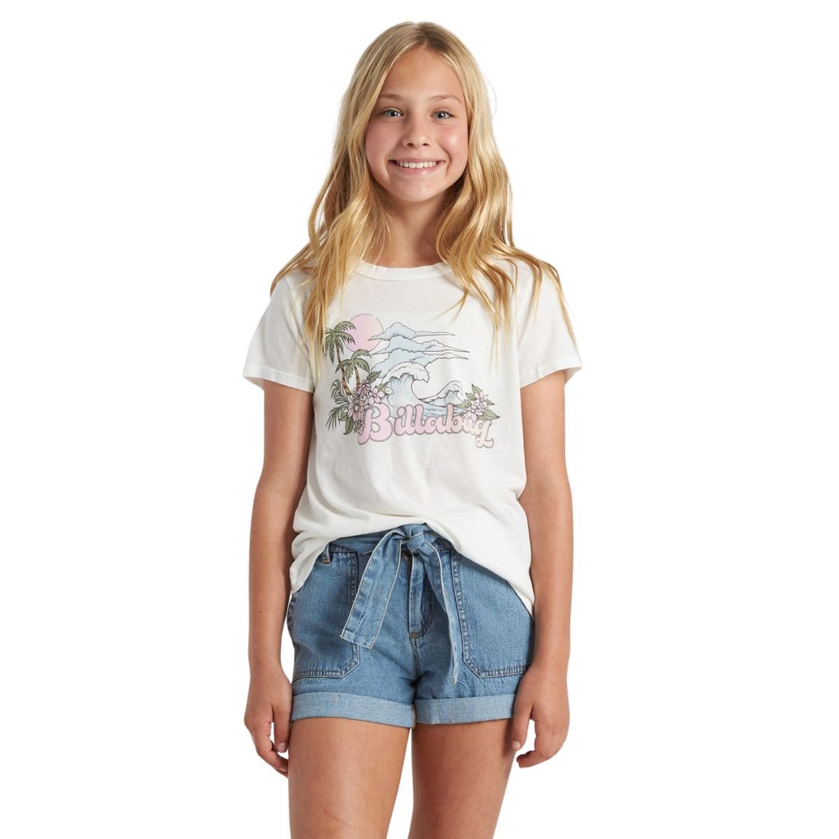 Billabong Girls Be Awesome Short in Indigo Rise - BoardCo