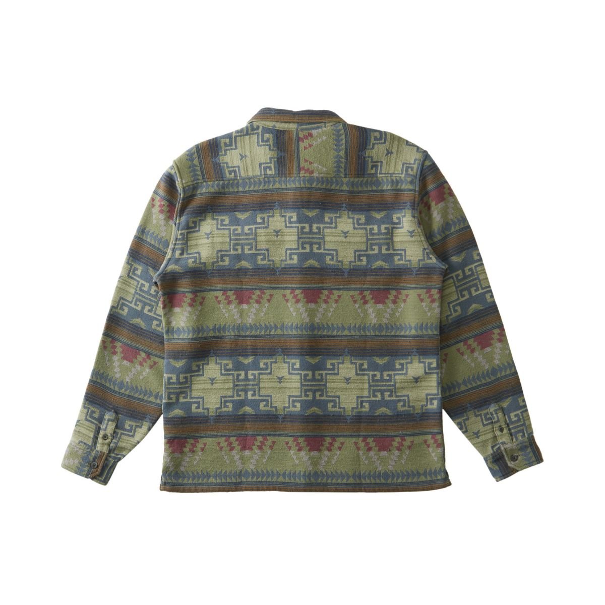 Billabong Offshore Jacquard Flannel Shirt in Sage - BoardCo