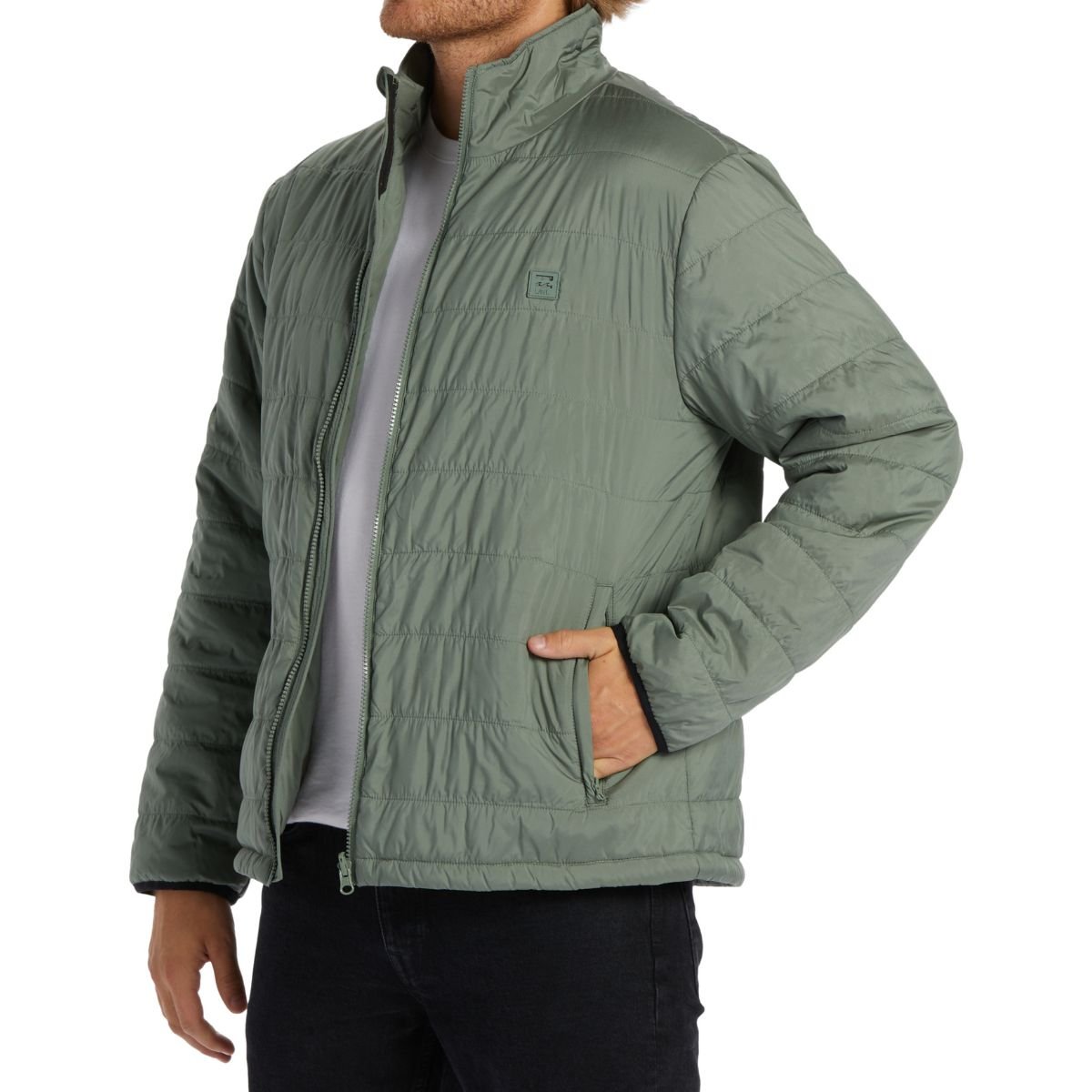 Billabong Prism Mock Jacket in Surplus - BoardCo