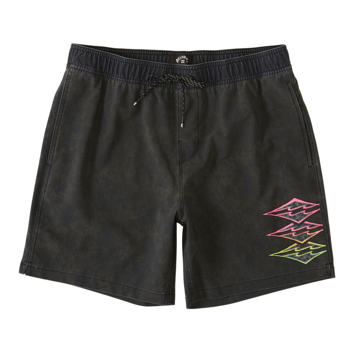 Billabong Riot Layback 17" Boardshorts in Black - BoardCo