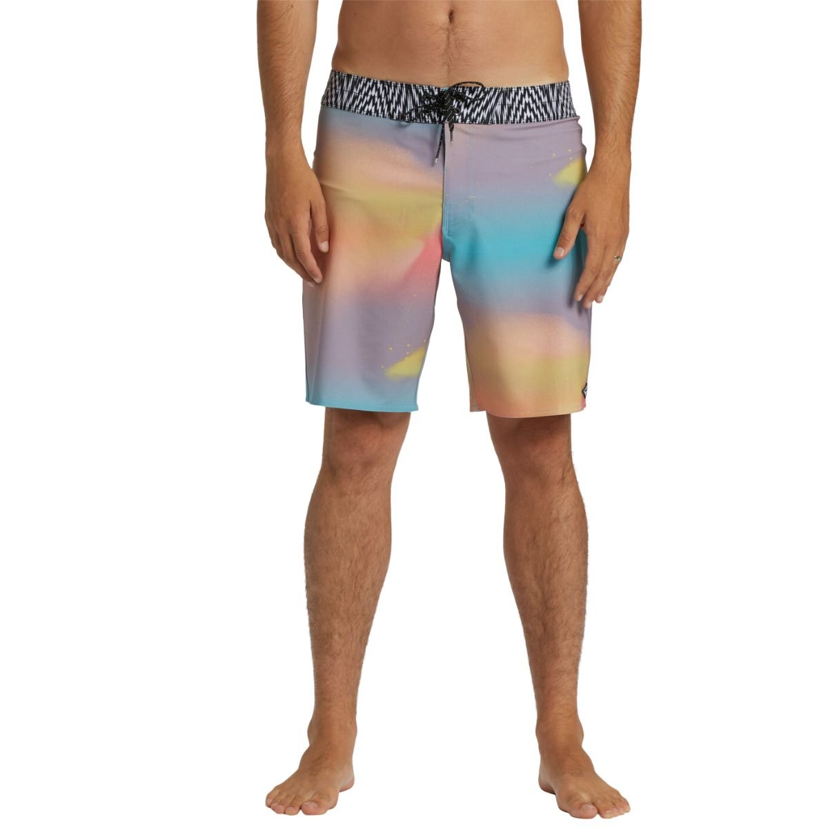 Billabong Riot Pro Performance 19" Boardshorts in Pastel - BoardCo