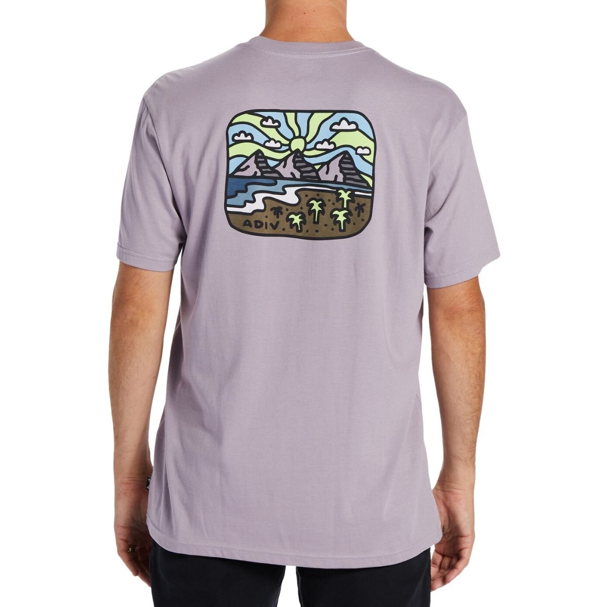 Billabong Shine Short Sleeve Tee in Purple Ash - BoardCo