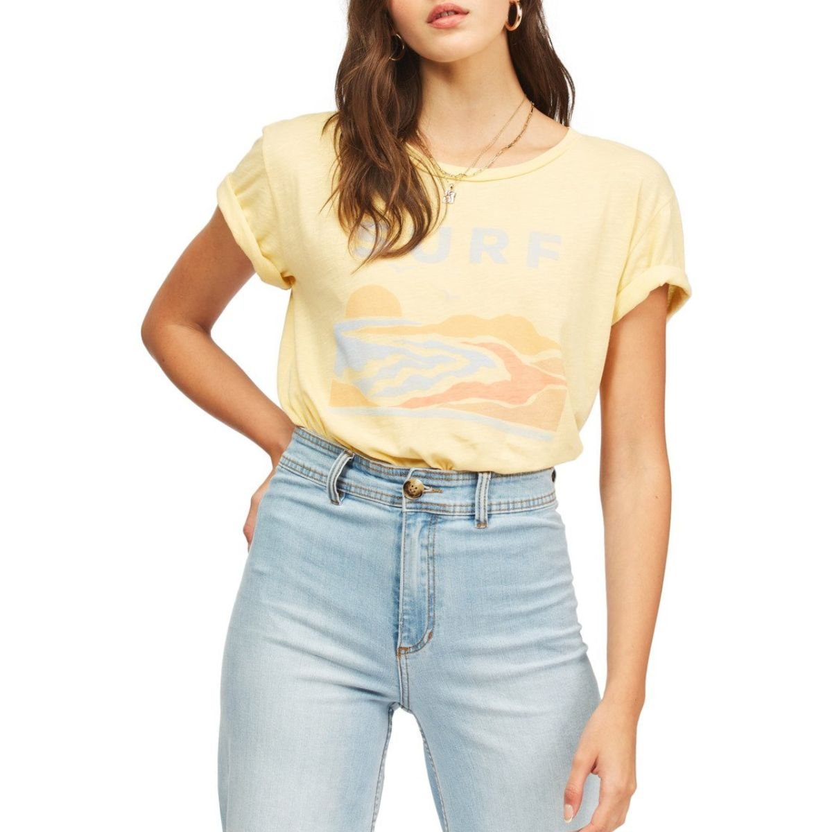 Billabong Surf Trip Tee in Stay Golden - BoardCo