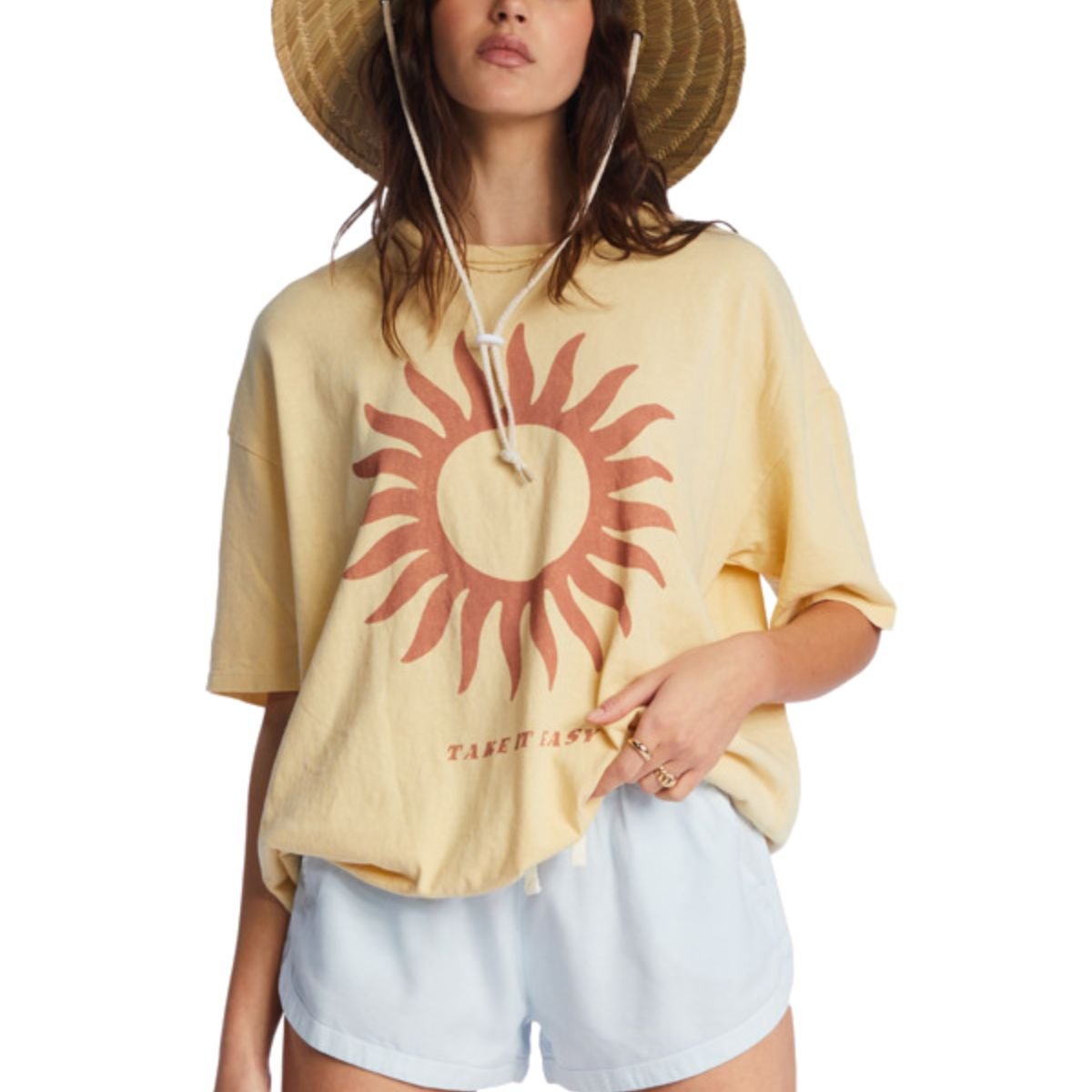 Billabong Take It Easy Tee in Sol Rise - BoardCo