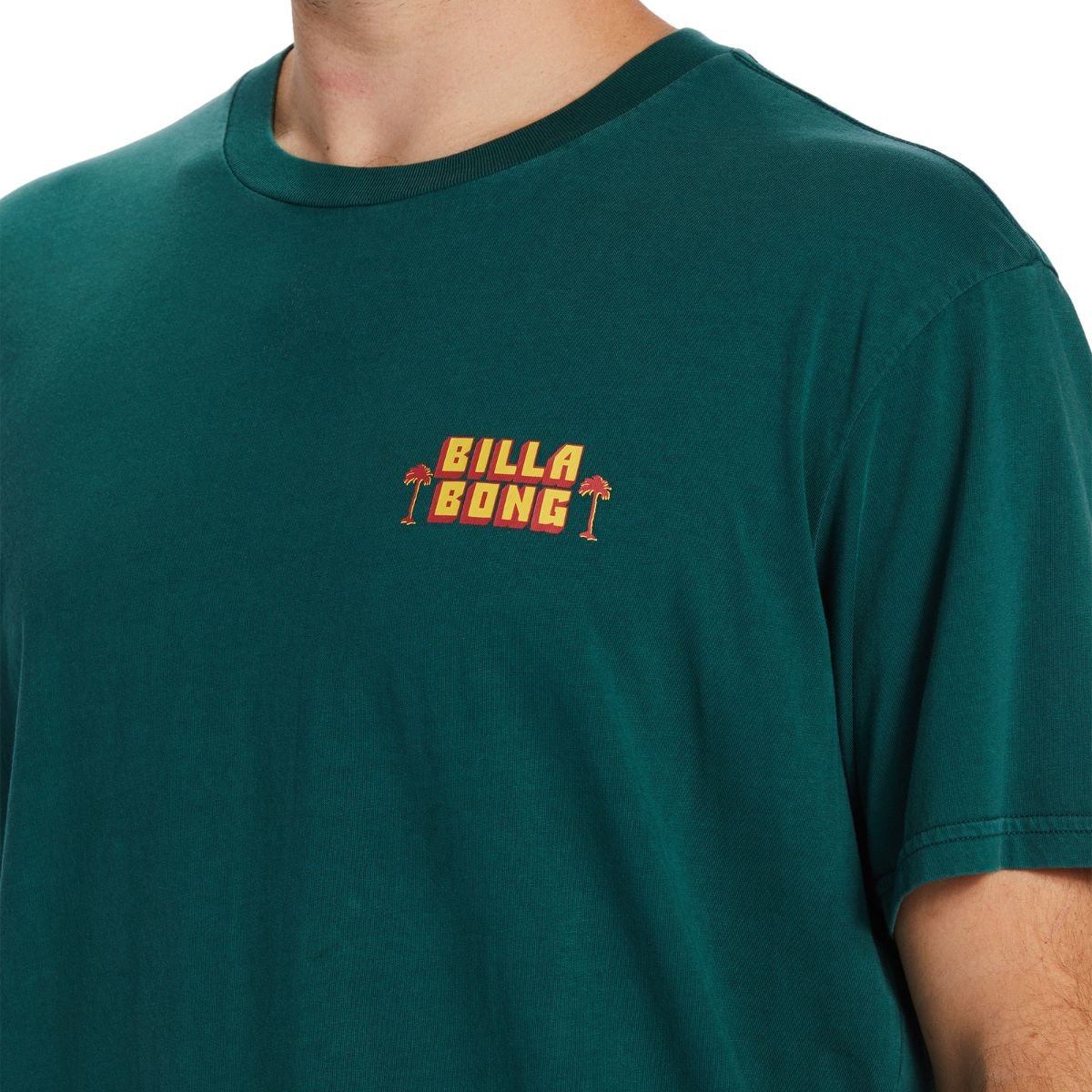 Billabong Third Eye Short Sleeve Woven in Deep Teal - BoardCo