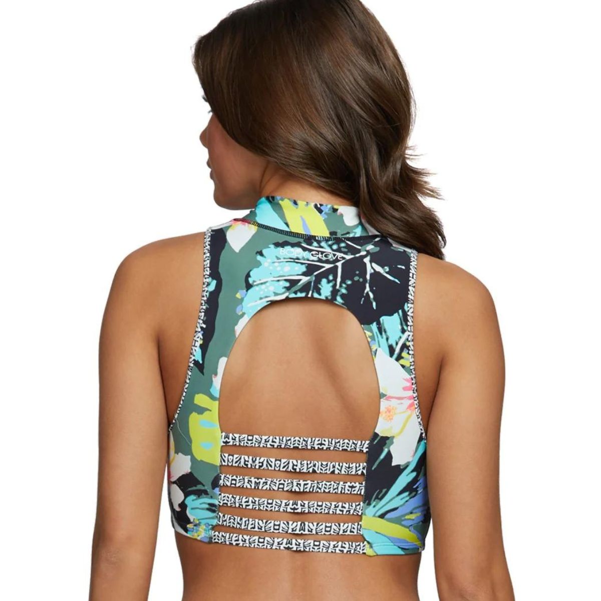 Body Glove Oahu Aloha Sports Bra in Cactus - BoardCo