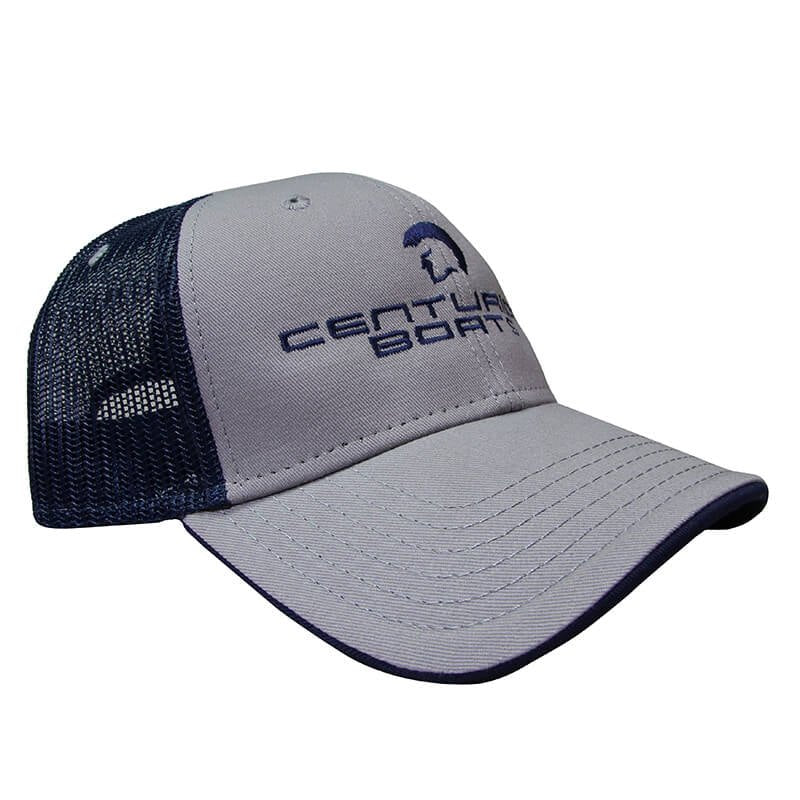 Centurion Boats Low Pro Trucker Cap in Grey/Navy - BoardCo