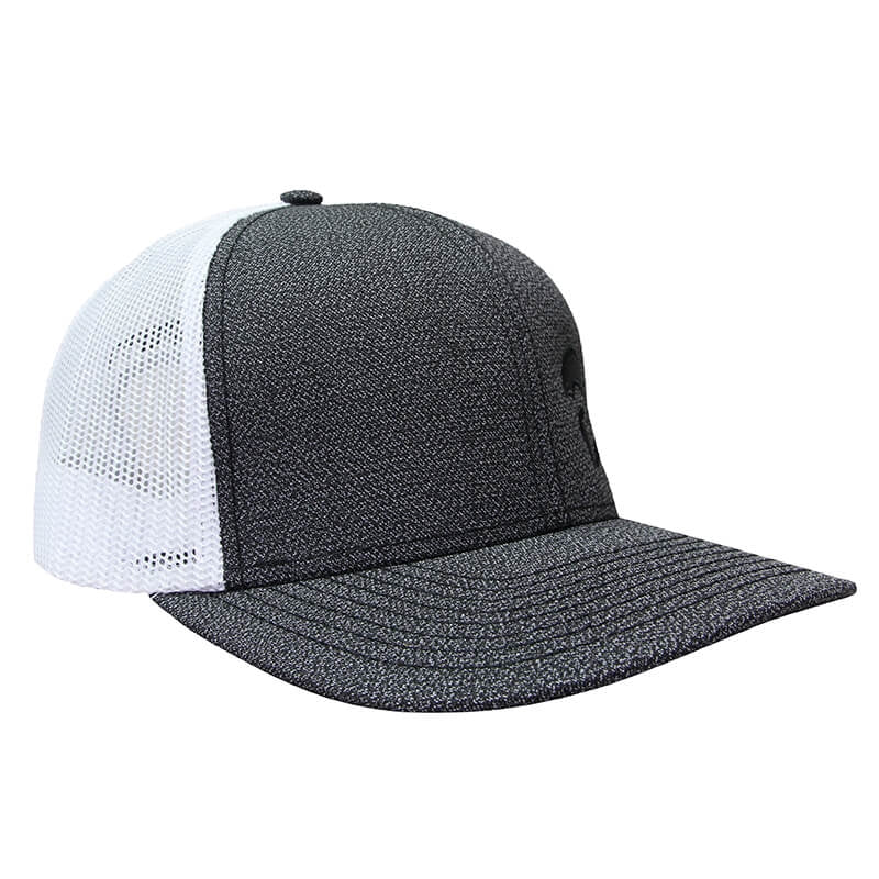 Centurion Boats Melange Trucker Cap in Black/White - BoardCo