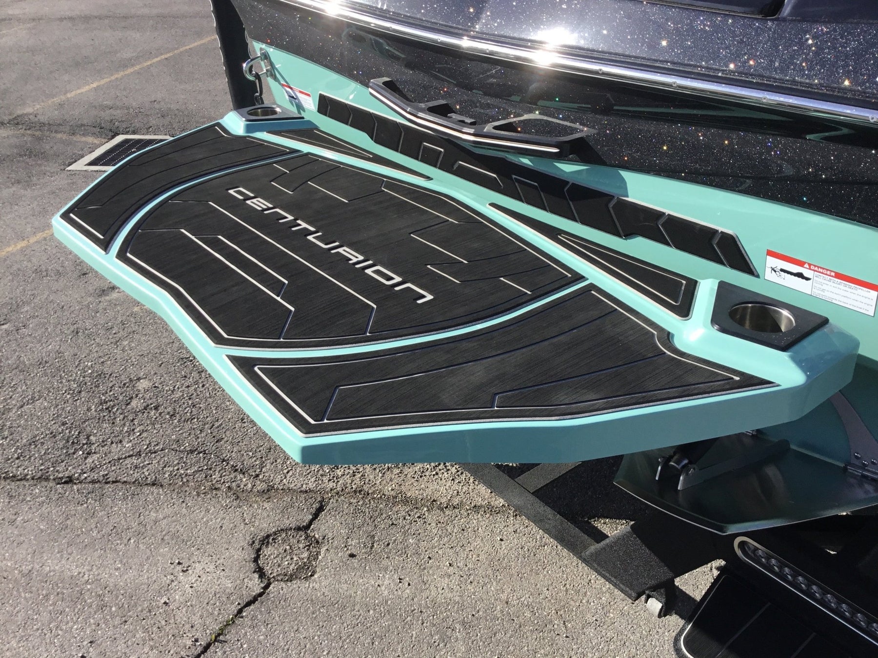 Centurion Cup Holder Swim Platform Cover - BoardCo