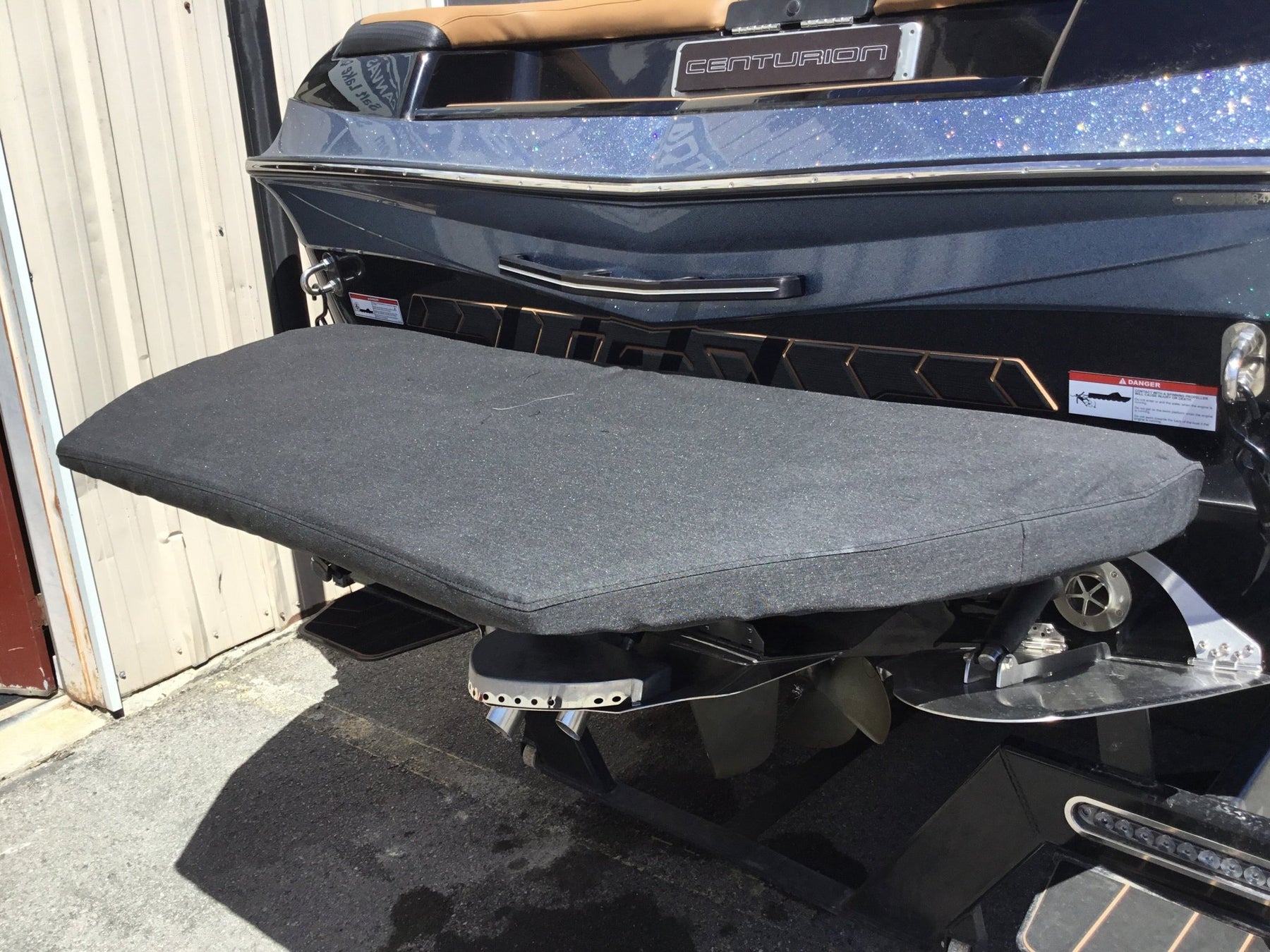 Centurion Cup Holder Swim Platform Cover - BoardCo