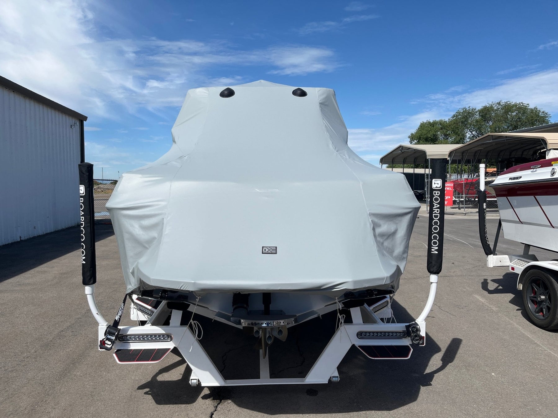 Centurion Fi25 battle tower Folding Canopy bimini Double Up Storage Cover - BoardCo