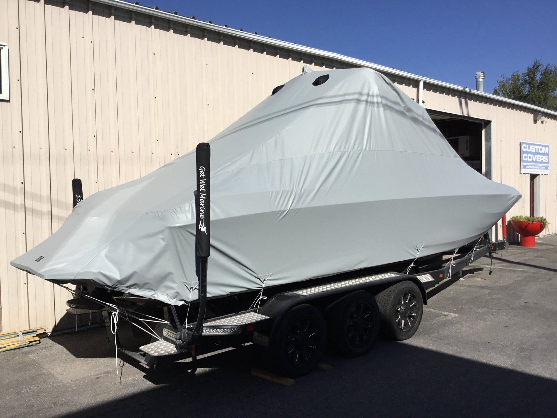 Centurion Fi25 Maximus Tower Roswell Bimini Double Up Storage Cover - BoardCo