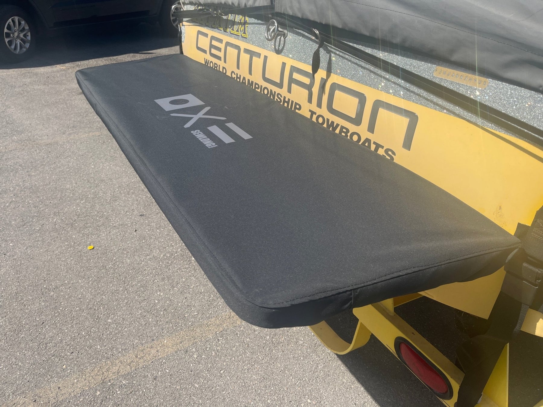 Centurion Teak Swim Platform Cover - BoardCo