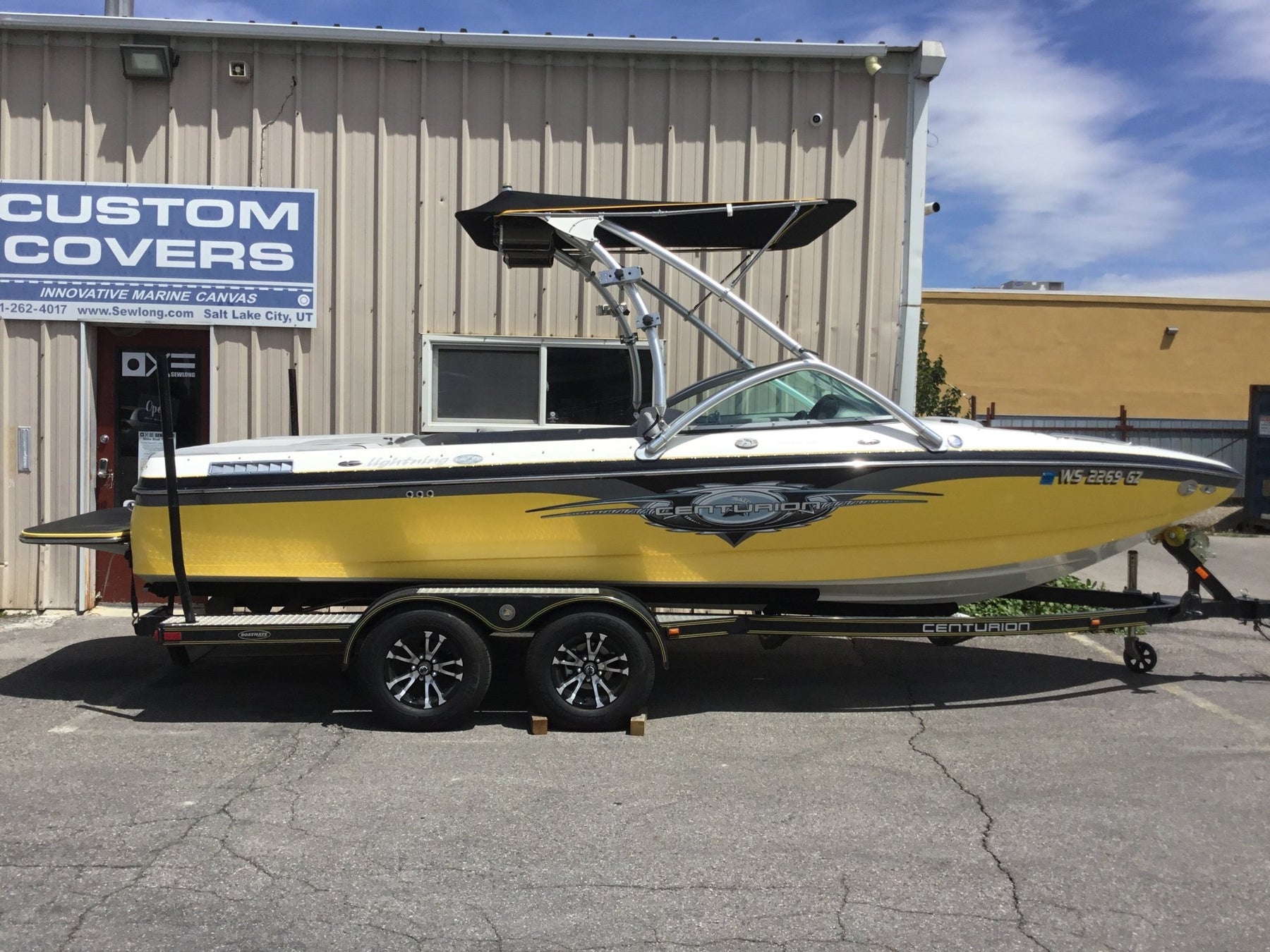 Centurion with Skylon Tribal Tower Folding Canopy Top - BoardCo