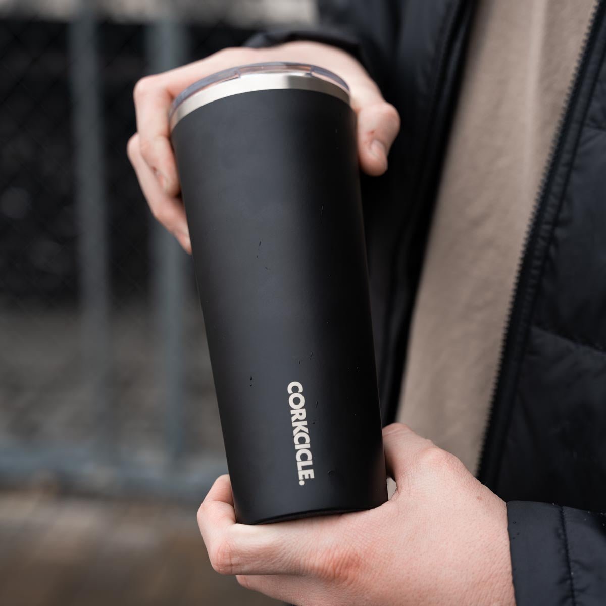 Corkcicle Centurion Tumbler - 24oz Matte Black - BoardCo