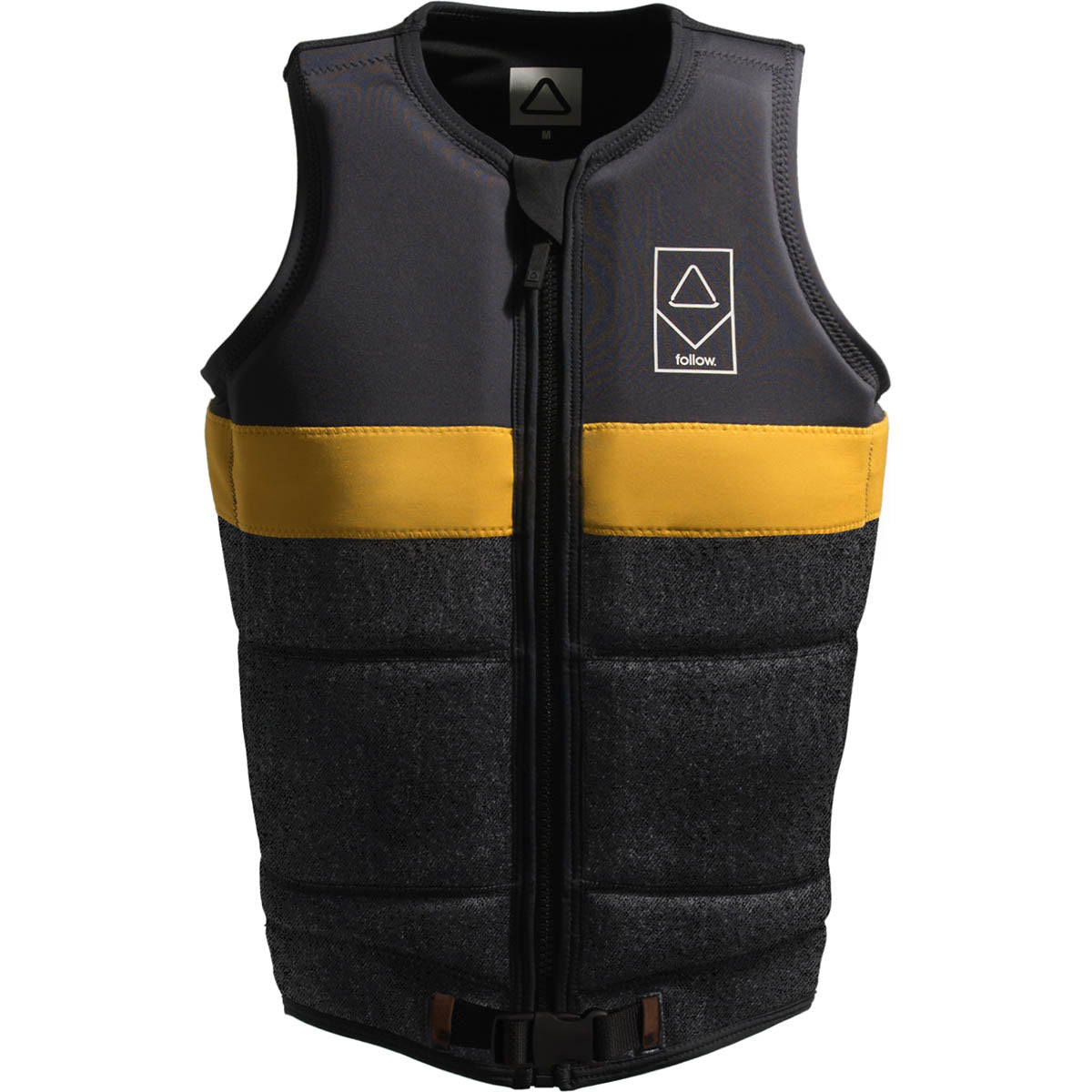 Follow Beacon Comp Wake Vest in Black - BoardCo