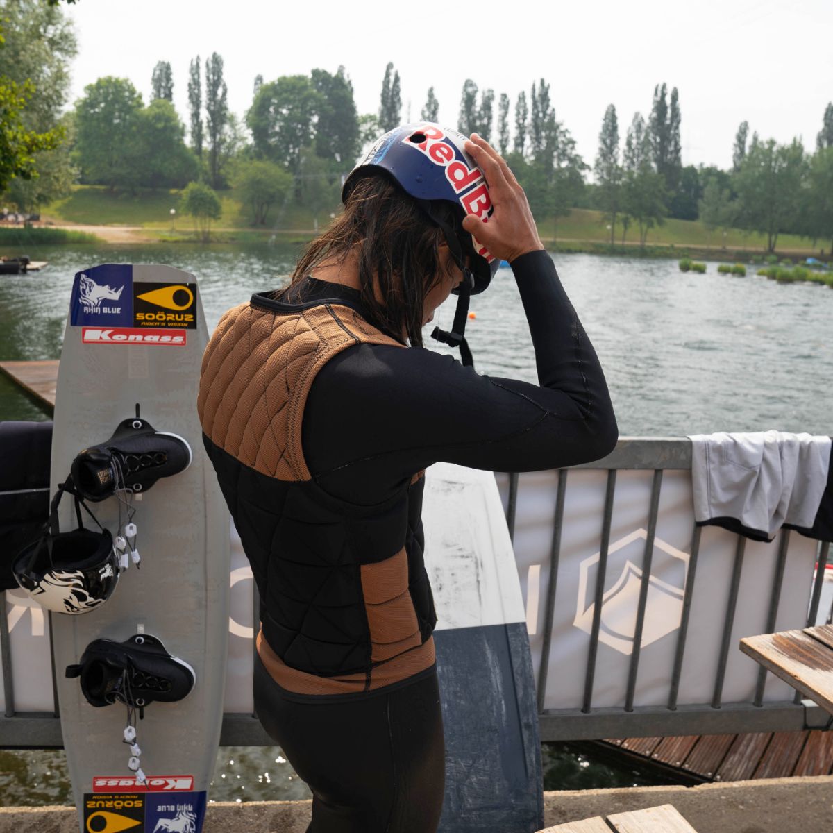 Follow Doca Comp Wake Vest in Mustard - BoardCo