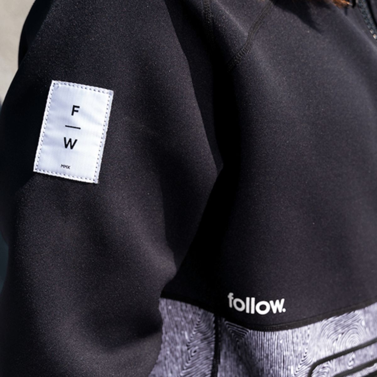 Follow Layer 3.12 Pro Neo Anorak in Pedro Black - BoardCo