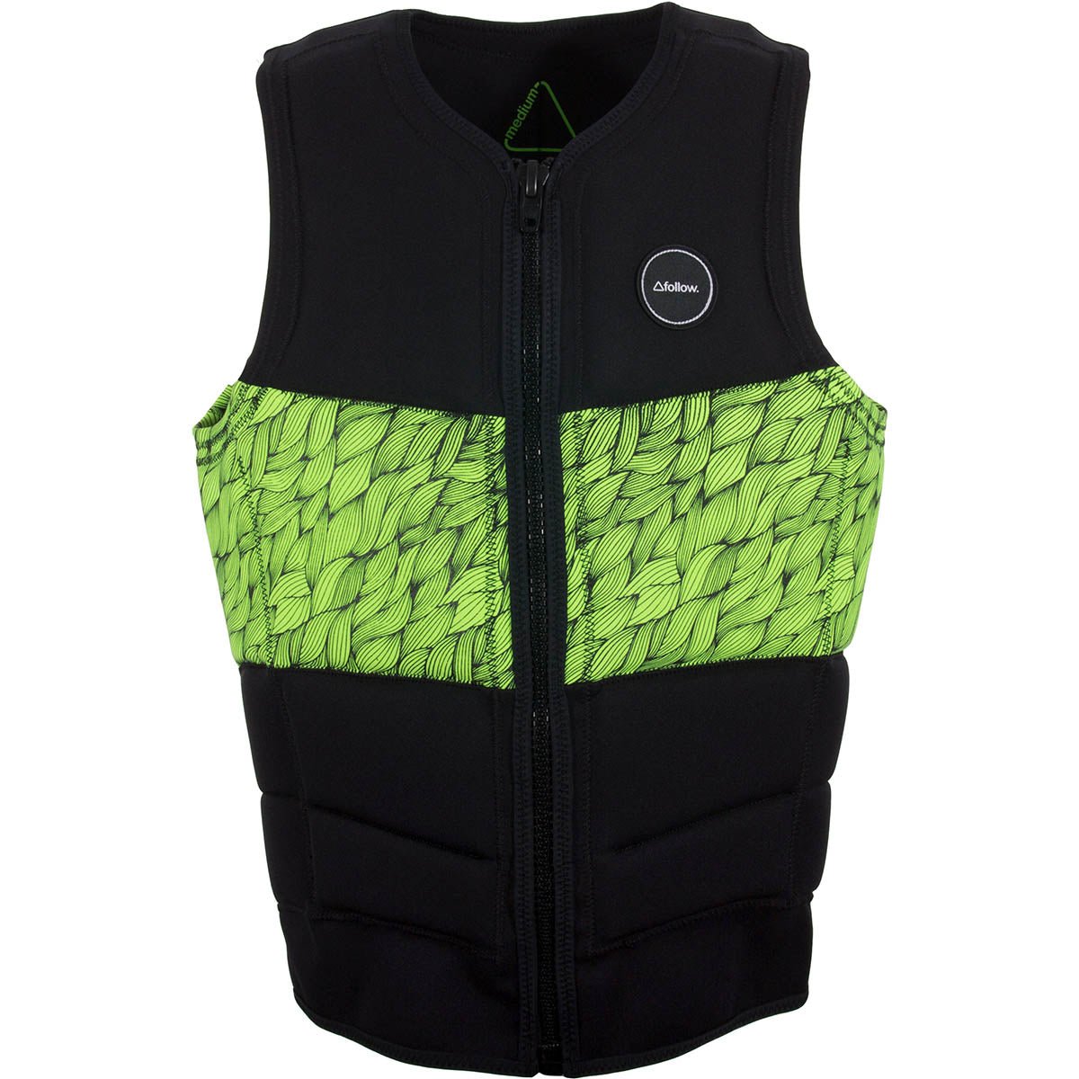 Follow Men's Basic CE Comp Wake Vest in Black - BoardCo