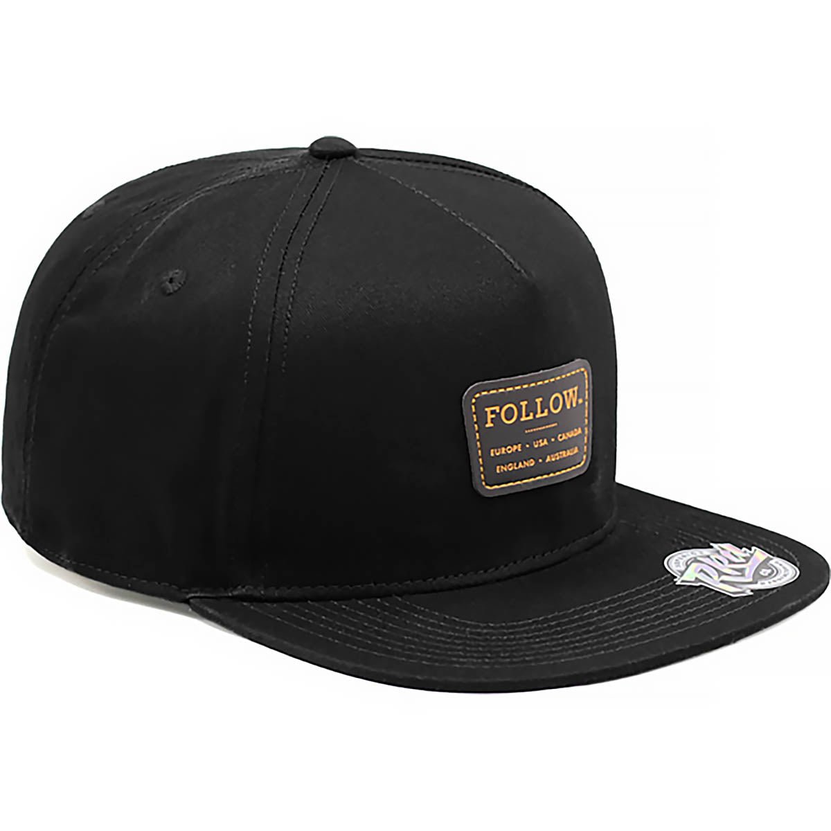 Follow Men's Corp Cap in Black - BoardCo