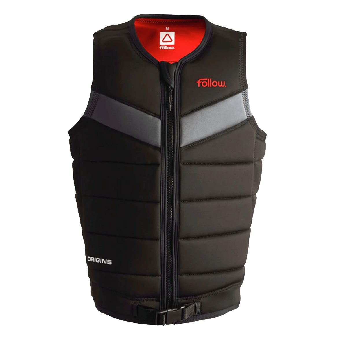Follow Origin(s) Mens Comp Wake Vest 2022 in Black - BoardCo