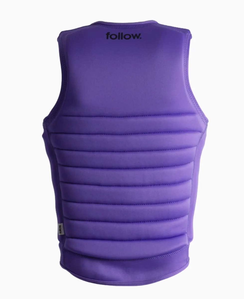 Follow Primary Mens Comp Wake Vest in Grape - BoardCo