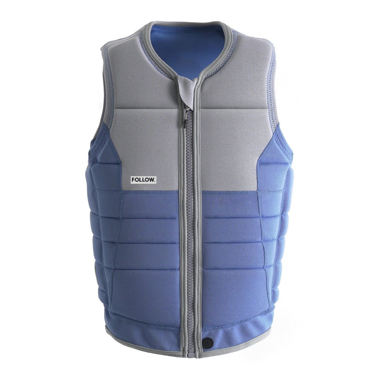 Follow Sovereign Comp Wake Vest in Blue/Grey – BoardCo