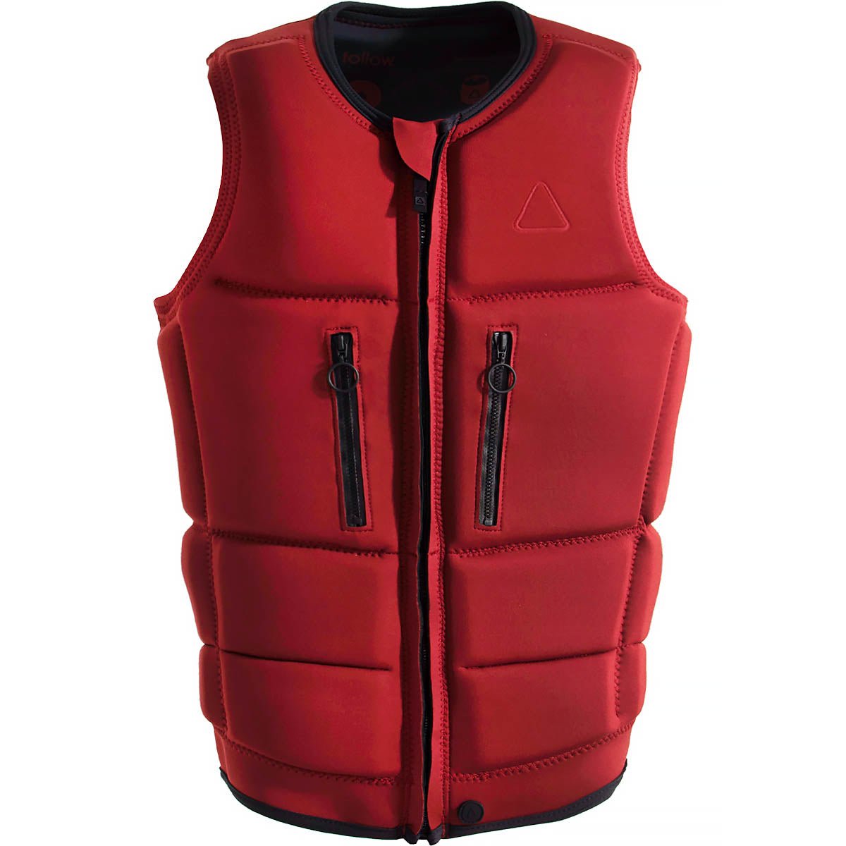 Follow SPR Regular Comp Wake Vest in Rust - BoardCo