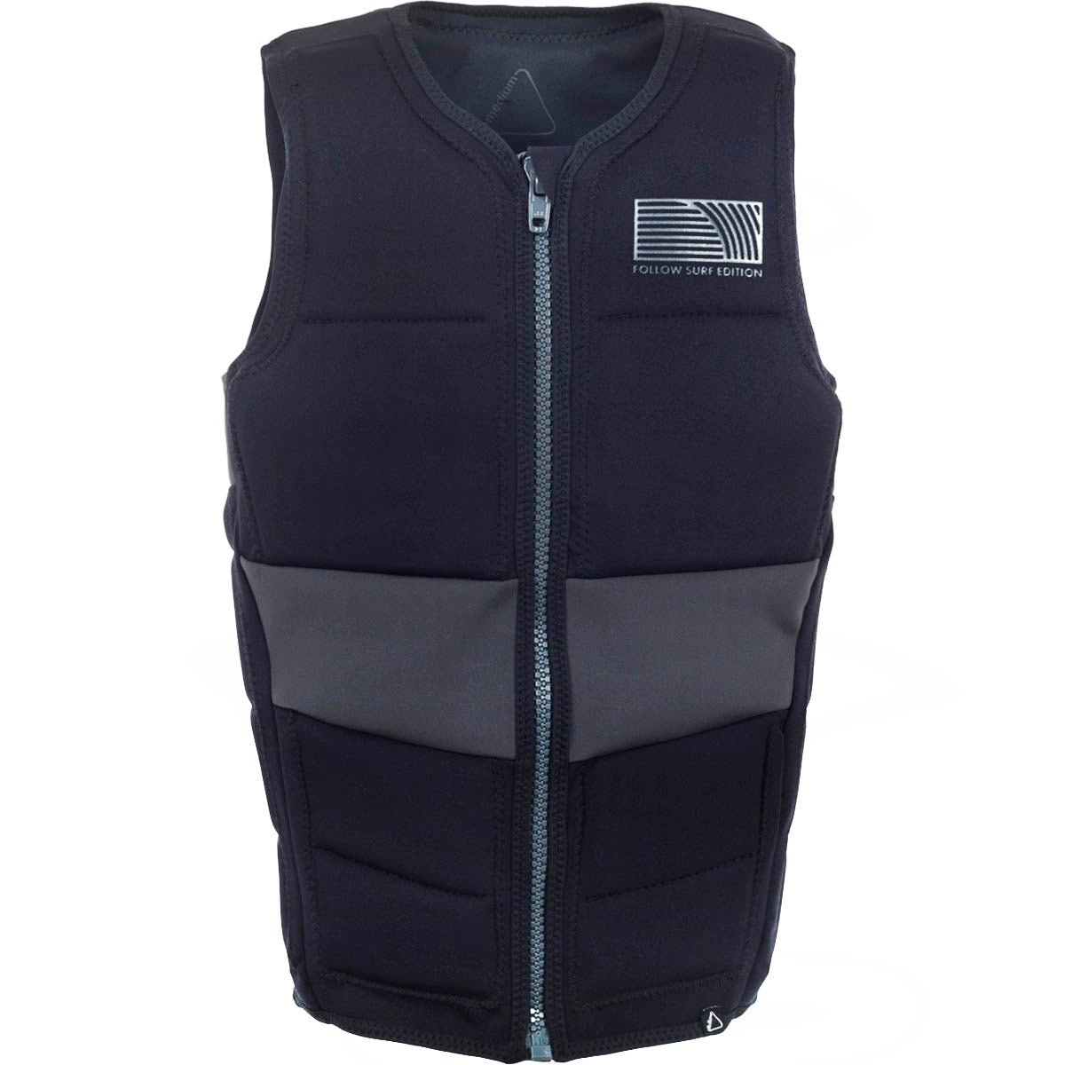 Follow Surf Edition Jacket in Black - BoardCo