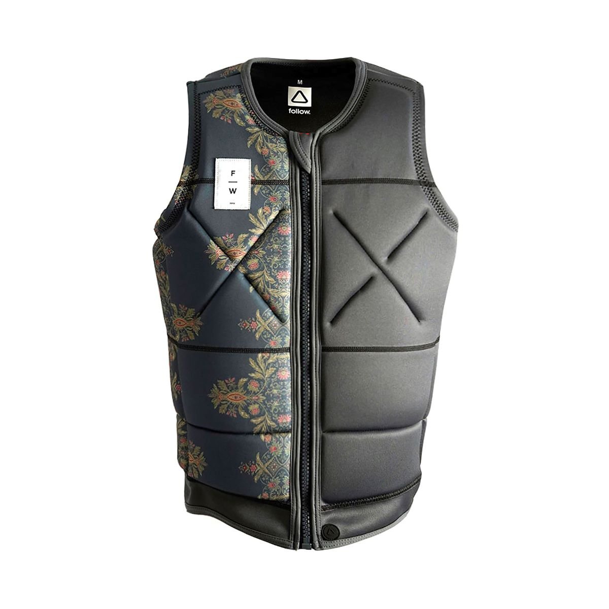 Follow Unity Comp Wake Vest 2022 in SB Charcoal - BoardCo