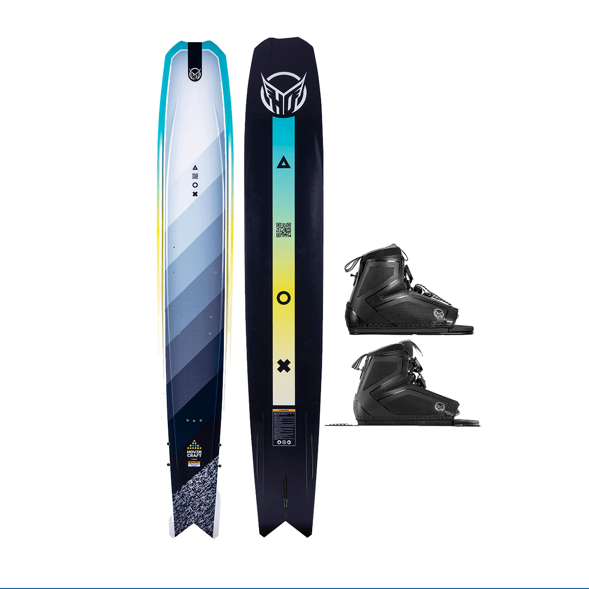 HO Hovercraft Teal w/Stance 110 Dbl 2023 - BoardCo