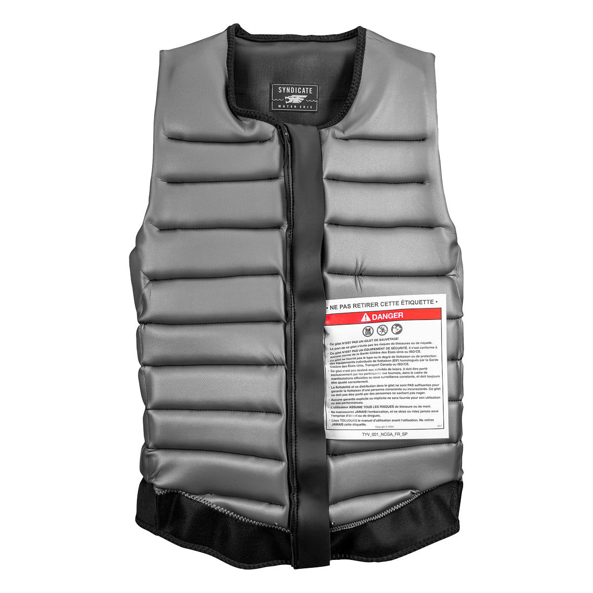 HO Syndicate Pro Comp Wake Vest in Silver - BoardCo