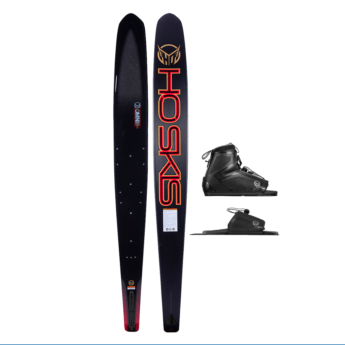 HO OMNI Wide Water Ski Package with Stance Boots 2023