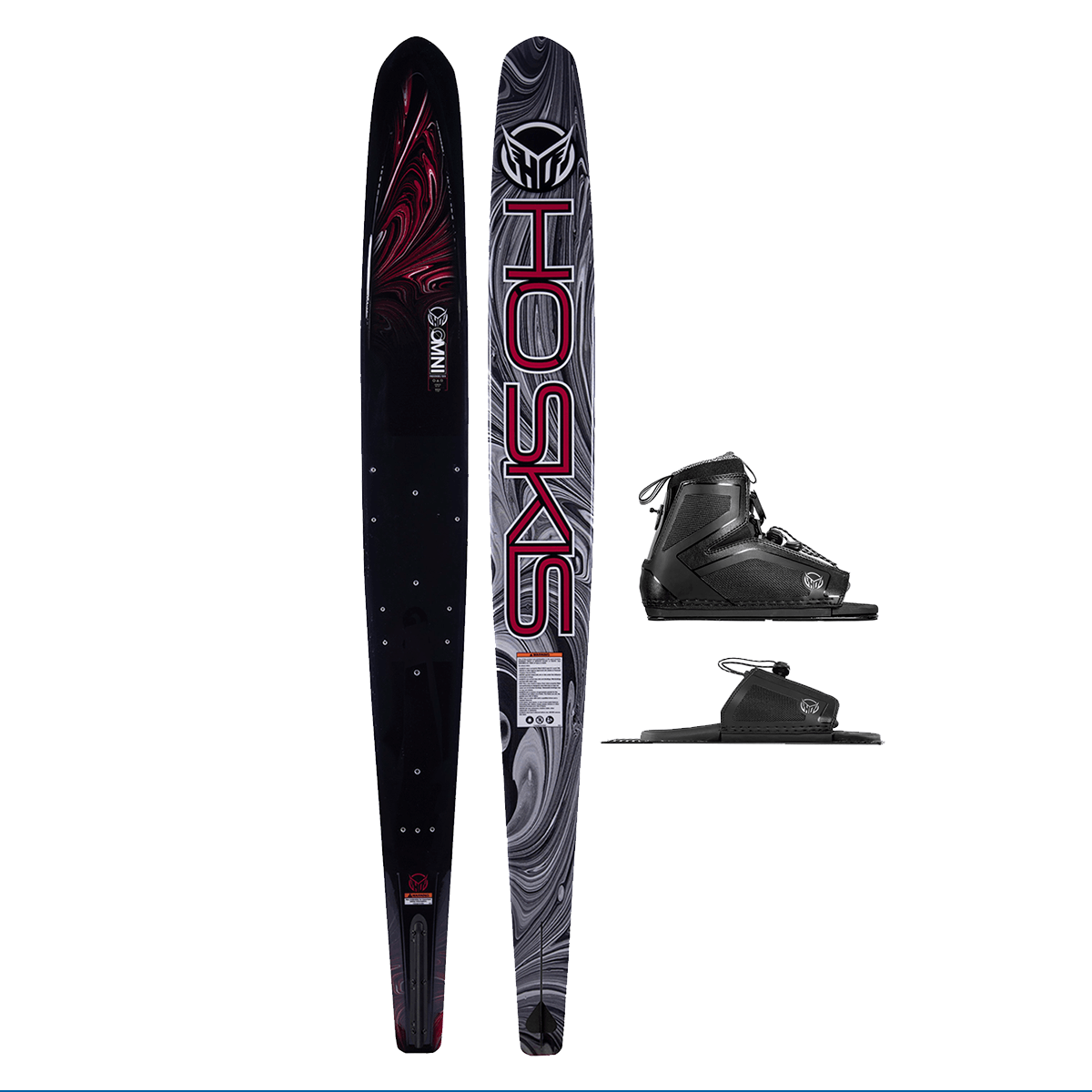 HO OMNI Wide Water Ski Package with Stance Boots 2023