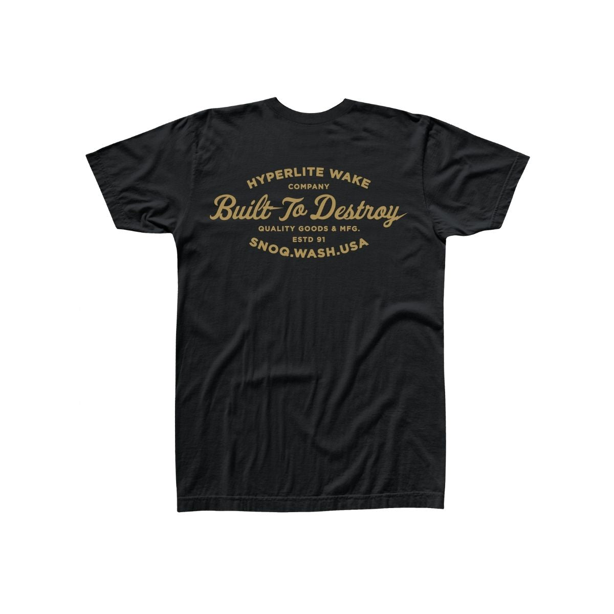 Hyperlite Built to Destroy Tee Black - BoardCo